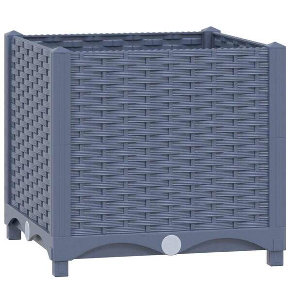 Hochbeet grau Polypropylen B/H/L: ca. 40x38x40 cm