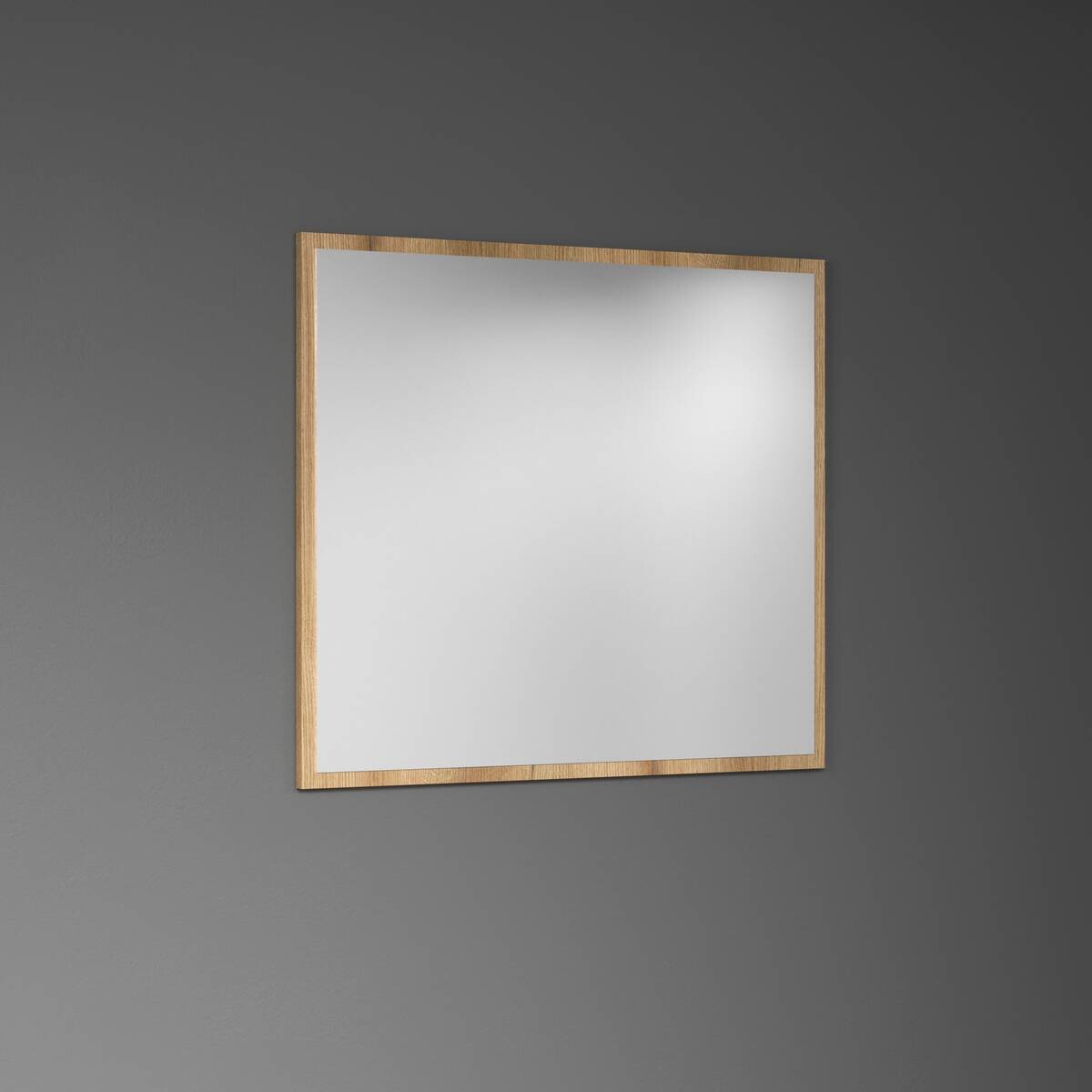 Garderobenspiegel Pure Bliss Eiche Evoke Oak Nachbildung B/H/T: ca. 80x70x2 cm