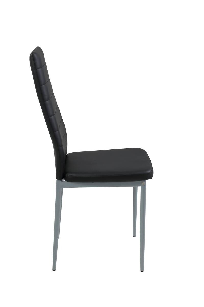 Stuhl Simone schwarz B/H/T: ca. 42x98x44 cm