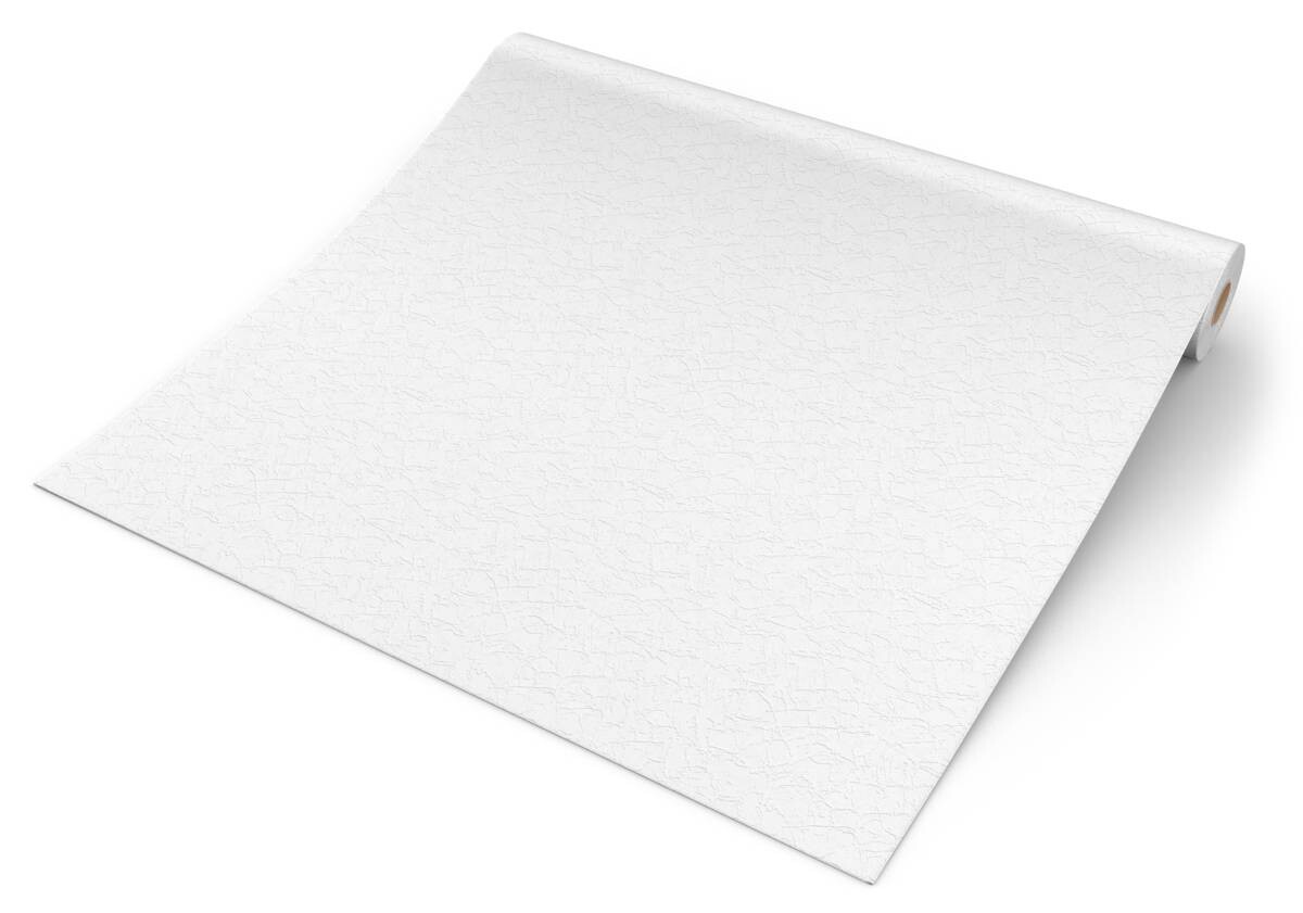 Vinyltapete Struktur weiß B/L: ca. 53x1005 cm