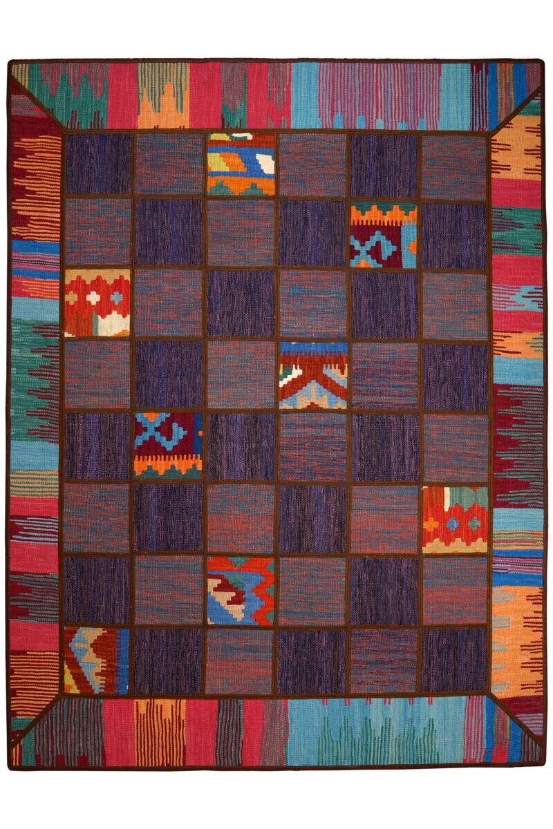 PersaTepp Teppich Kelim Tekkehdouz bunt B/H/L: ca. 150x1x200 cm