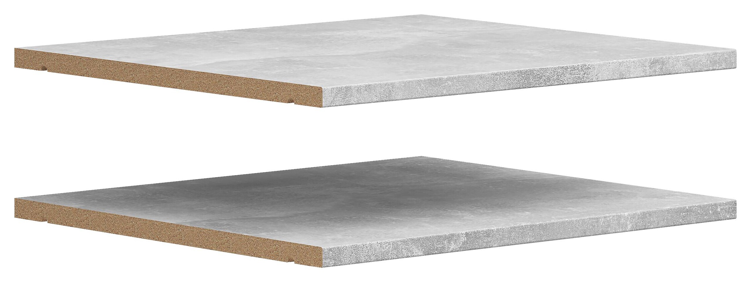 Einlegeböden-Set Multi-Stauraum Typ 45 Beton Optik B/H/T: ca. 42x1,5x36 cm