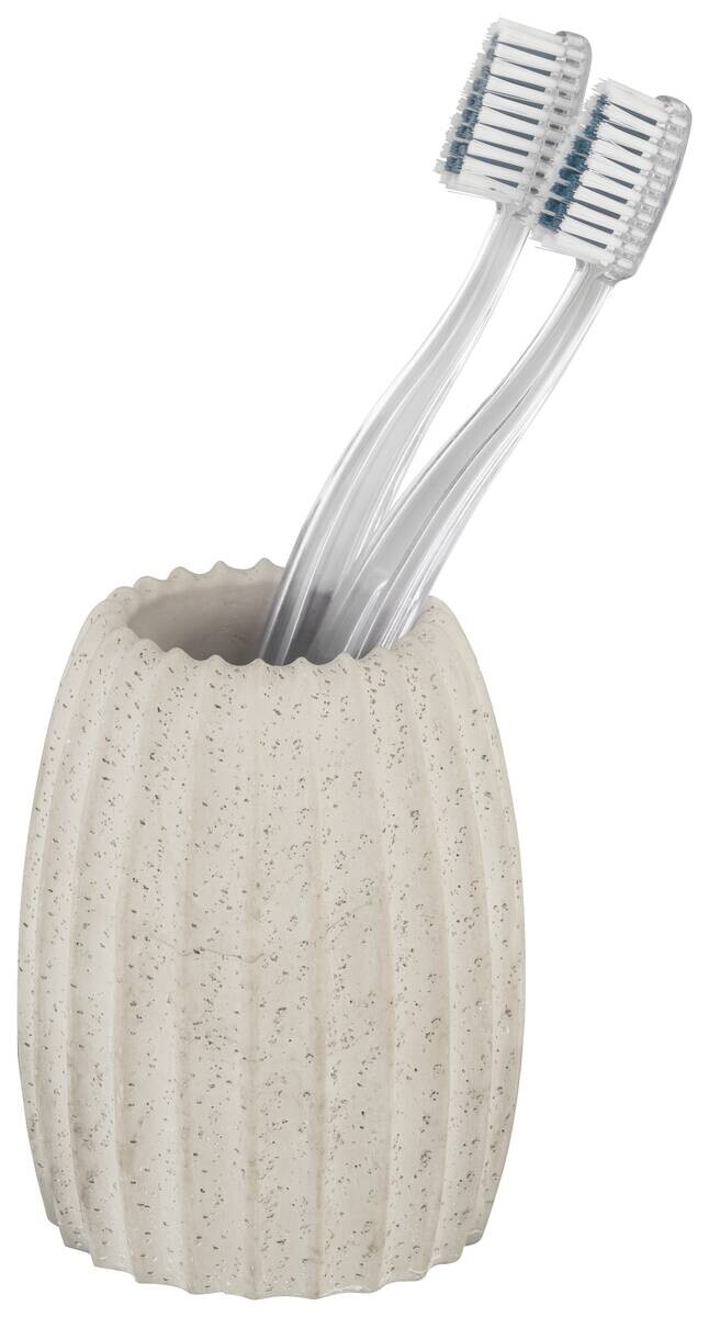 WENKO Zahnputzbecher Torretta sand