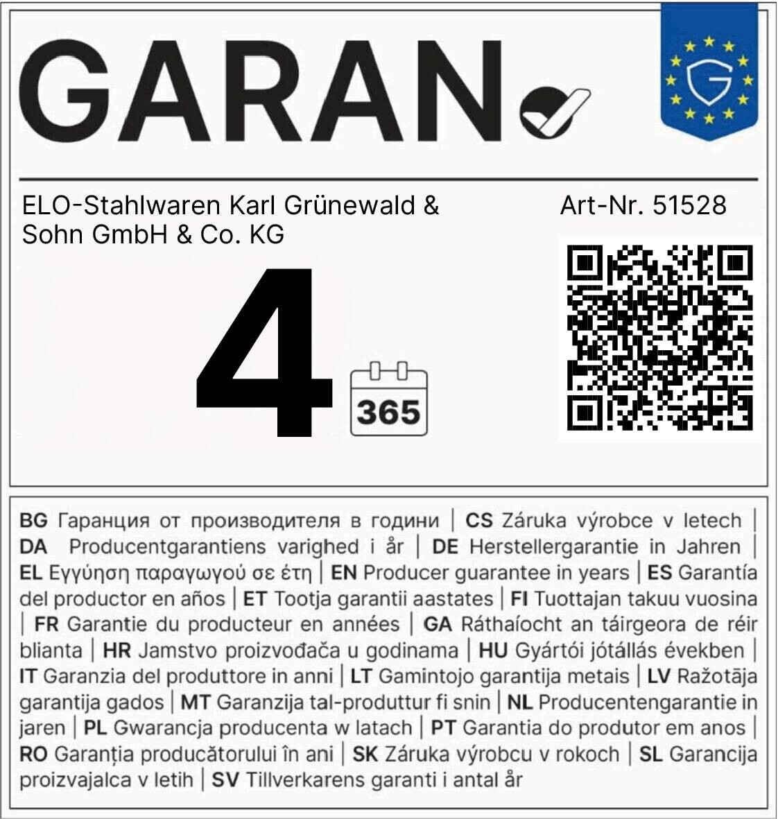 ELO Pfanne grau Aluguss D: ca. 24 cm