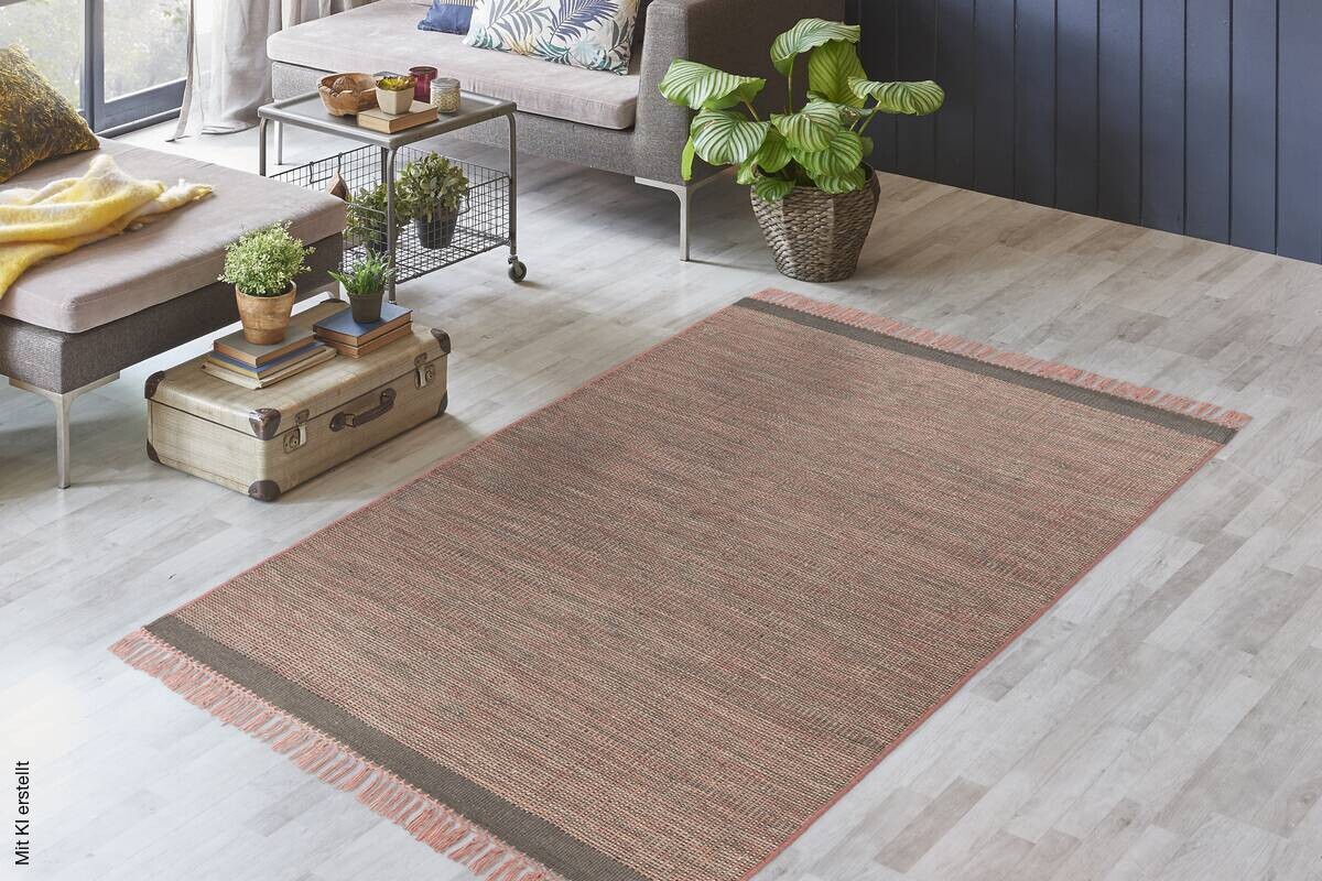 Arte Espina Kurzflorteppich Nomad 8064 rosa B/L: ca. 170x240 cm