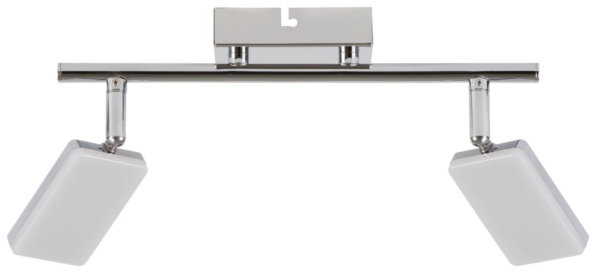 POCOline LED-Spot 2-flg. Chrissy Chrom Metall Kunststoff L: ca. 30 cm 2 Brennstellen