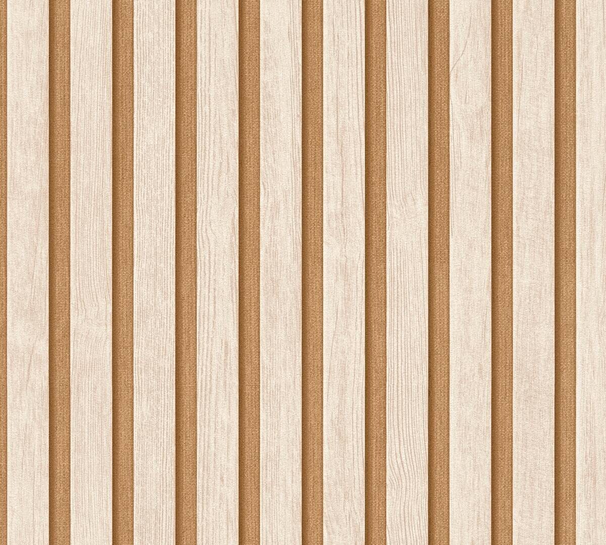 A.S.Creation Vliestapete braun beige B/H/D: ca. 53x1005x8,4 cm