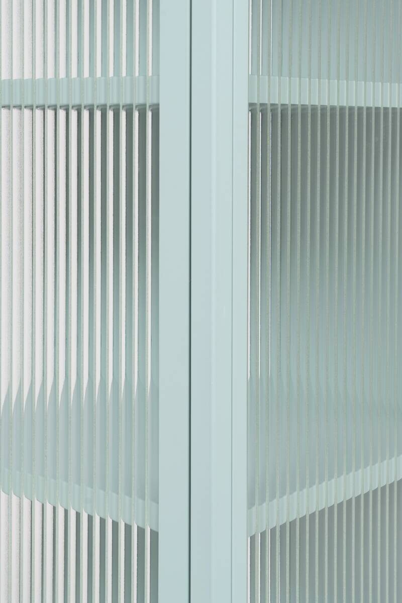 Vitrine Milton mint B/H/T: ca. 80x102x40 cm