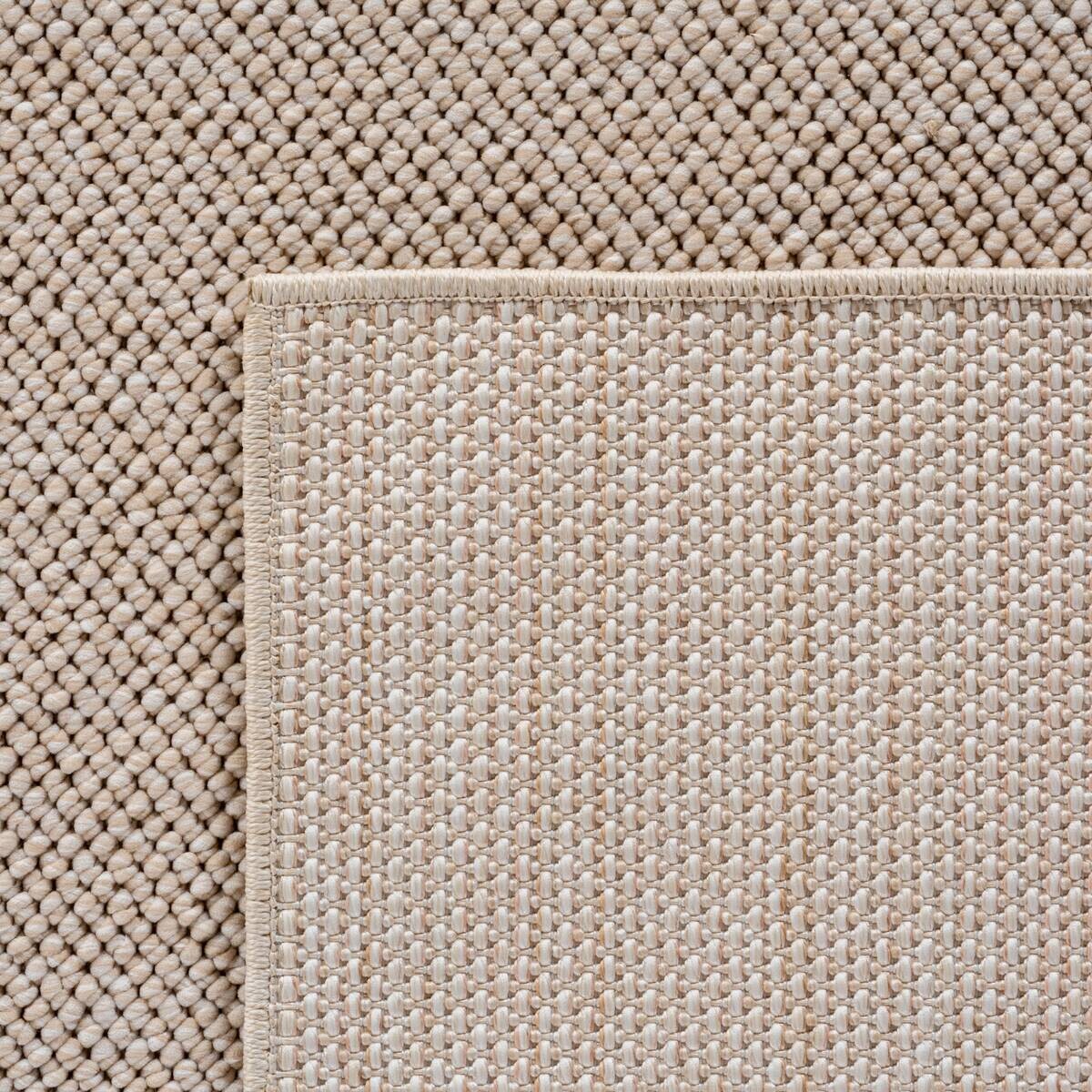 Ayyildiz Kurzflorteppich HELIX beige B/H/L: ca. 200x0,7x290 cm