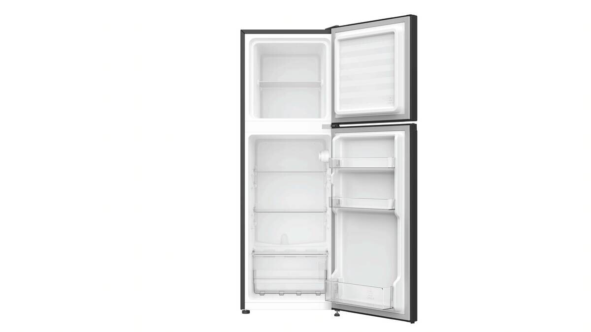 POCOline Kühl-/Gefrierkombination KGK129-130EIX Inox B/H/T: ca. 44x128,5x49 cm