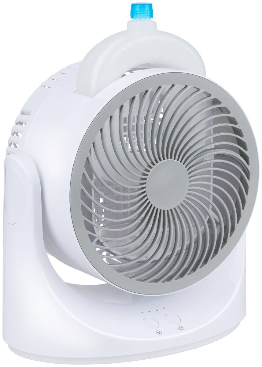 Tischventilator 871125243611 weiß Kunststoff B/H/L: ca. 12x19,5x24 cm