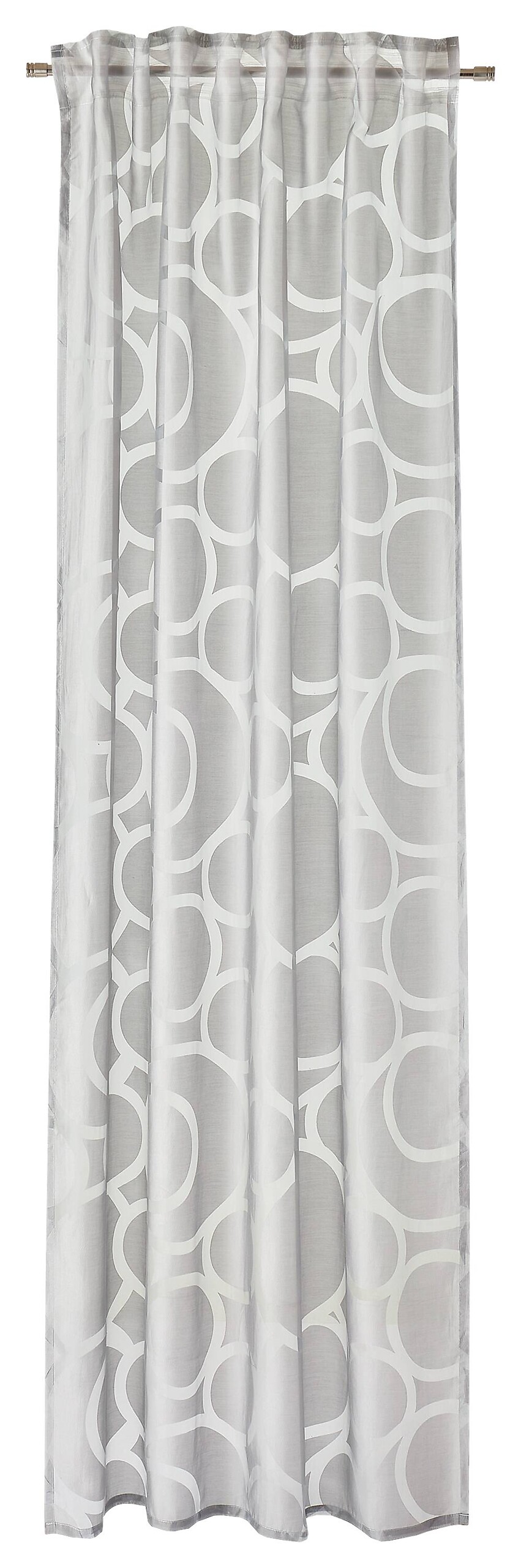 Esprit Kombivorhang E-Lotti grau B/L: ca. 130x250 cm | grau | 130,00/250,00 cm