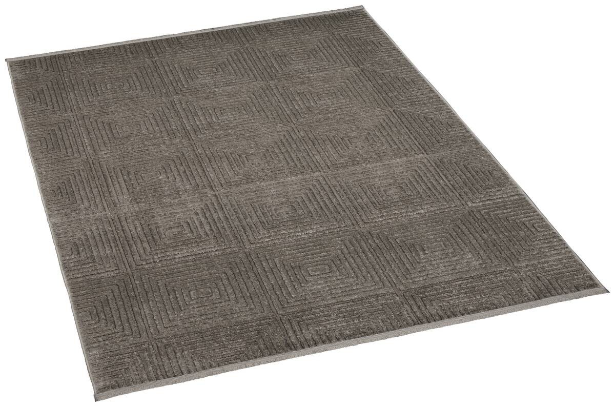 Webteppich Monte grau B/L: ca. 160x230 cm