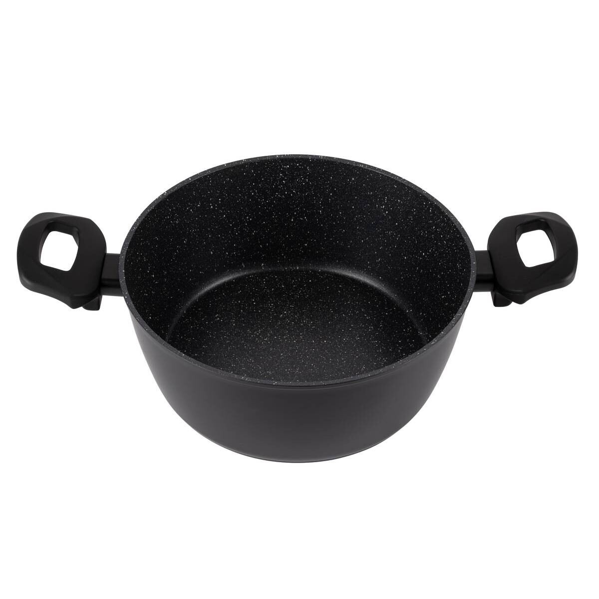 SAN IGNACIO Kochgeschirrset Tormes schwarz Aluminium 4 tlg.