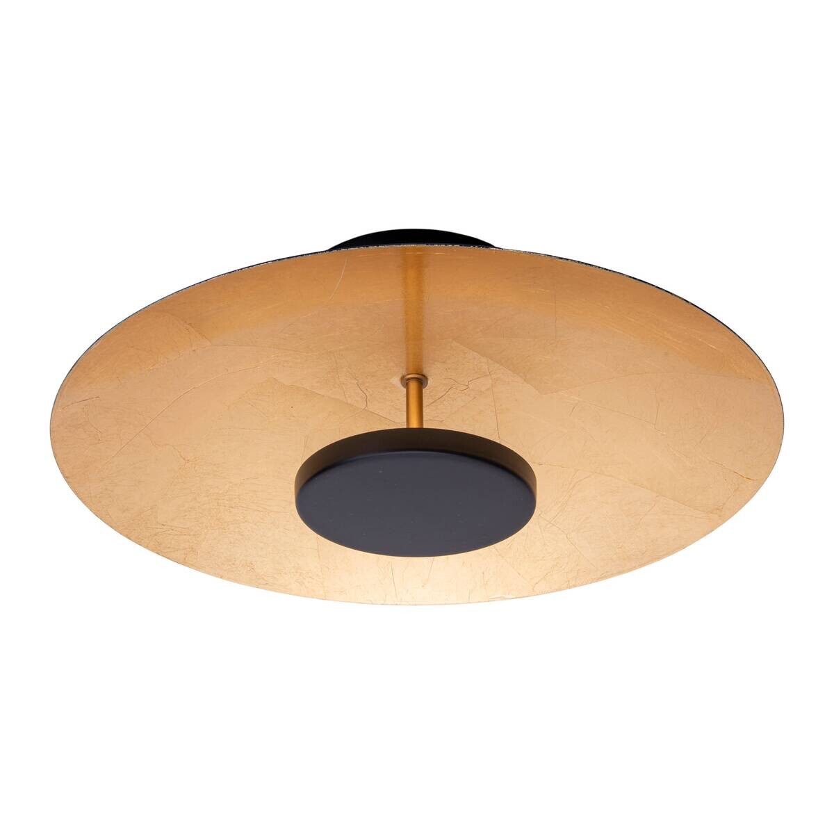 Näve Leuchten Deckenleuchte 1265458 gold schwarz Metall B/H/T: ca. 40x15x40 cm null 1 Brennstellen