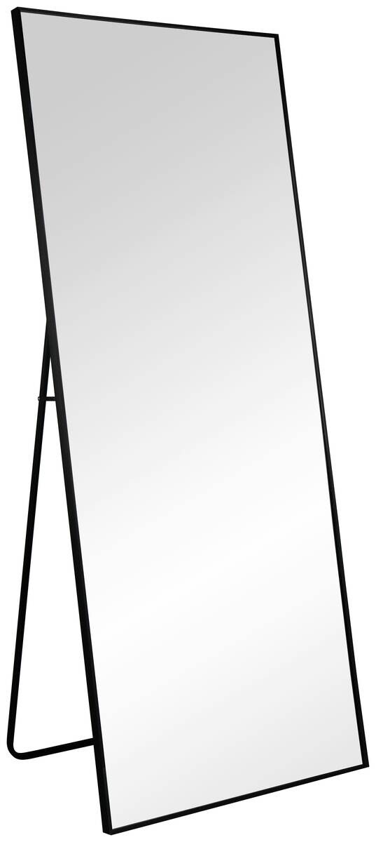 Mirrors & More Standspiegel schwarz perlschwarz B/H/L: ca. 3x170x70 cm