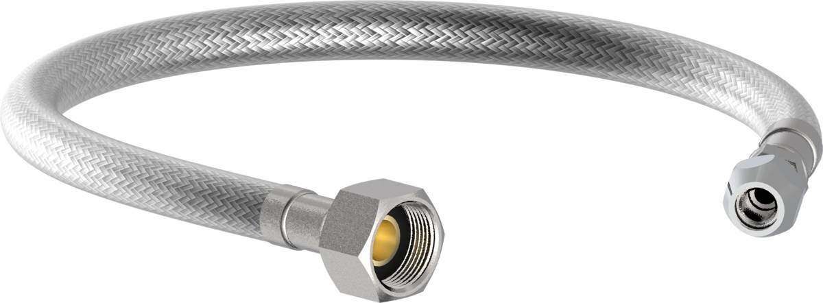 Flex-Anschlussschlauch Chrom