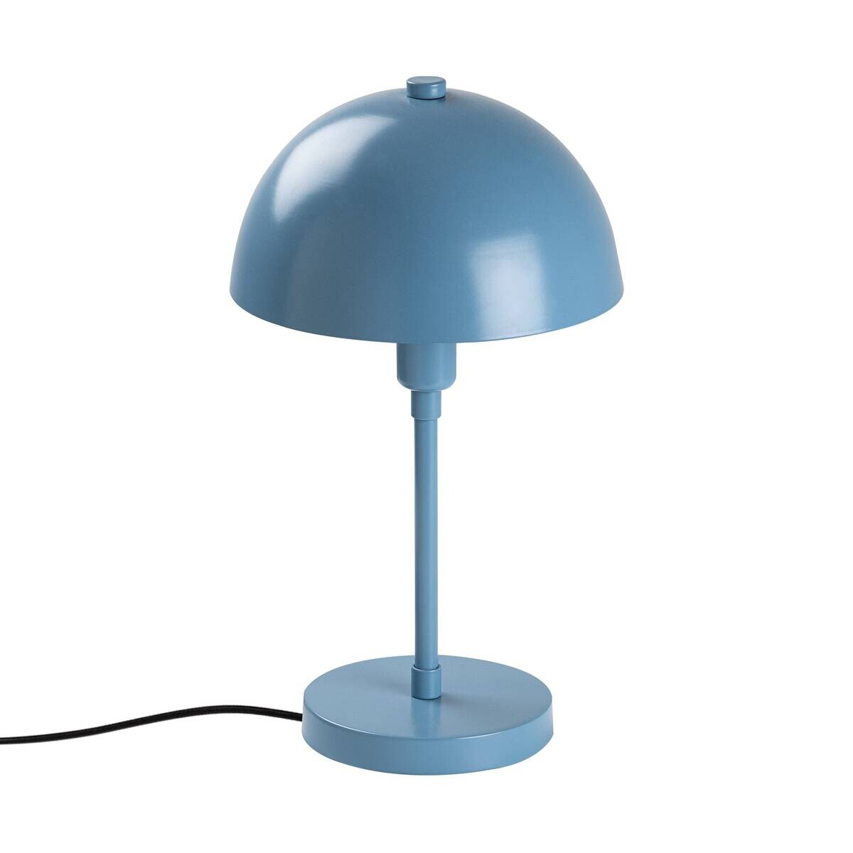 Opviq Tischleuchte blau B/H/T: ca. 20x35x20 cm E14 1 Brennstellen