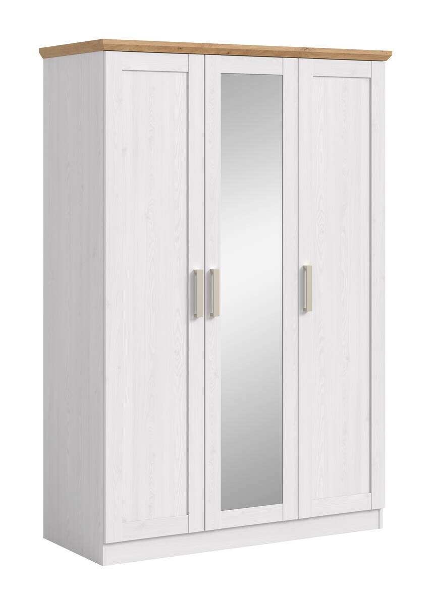 Kleiderschrank FLORENZ Sibiu Lärche Nachbildung Eiche Artisan Nachbildung B/H/T: ca. 124x184x54 cm