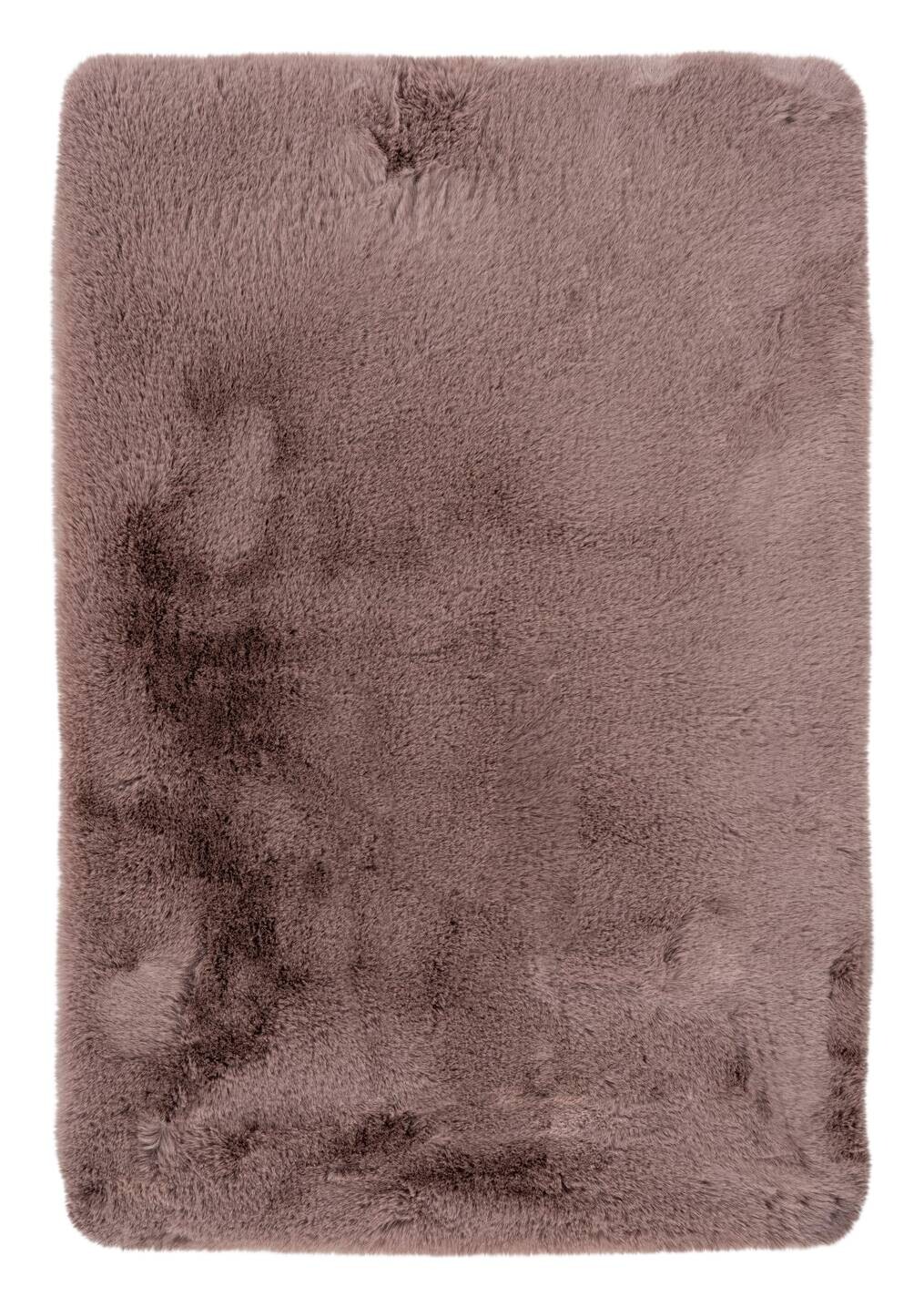 Kayoom Hochflorteppich Badematte Rabbit 525 rosa B/H/L: ca. 40x3,5x60 cm