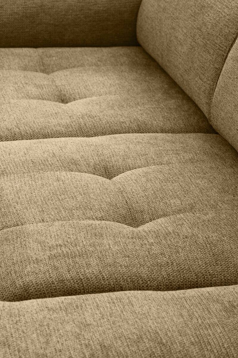 Ecksofa mit Bettfunktion gelb Flachgewebe B/H/T: ca. 258x96x221 cm