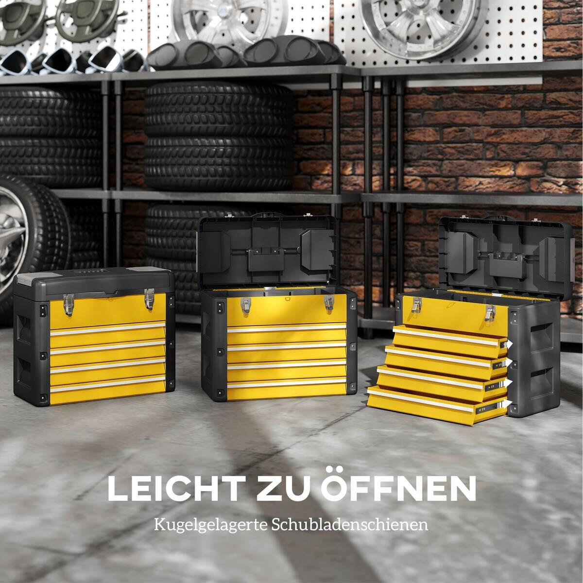 Werkzeugkiste B/H/T: ca. 49,7x40,7x25,3 cm