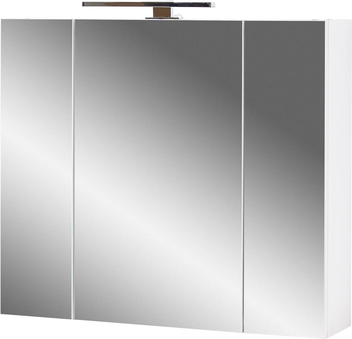 Spiegelschrank 2754-84 weiß B/H/T: ca. 76x71x23 cm