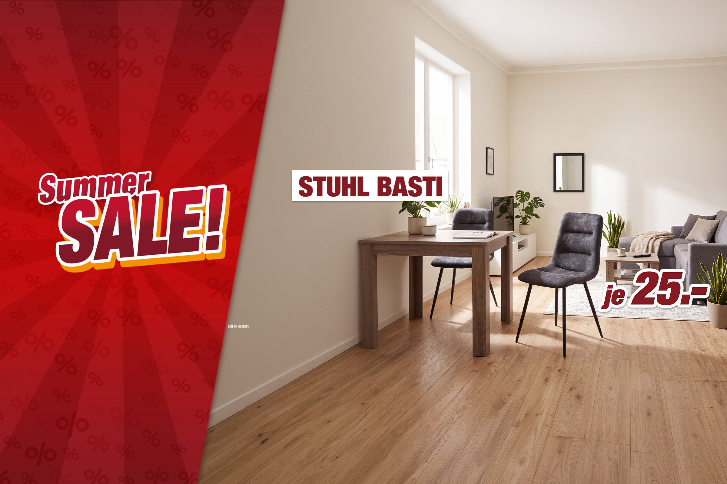 Unsere Werbe Highlights - Stuhl Basti