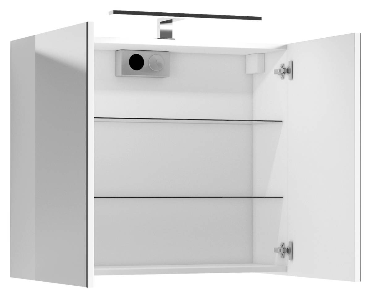 Spiegelschrank SPREE weiß B/H/T: ca. 70x60x15 cm