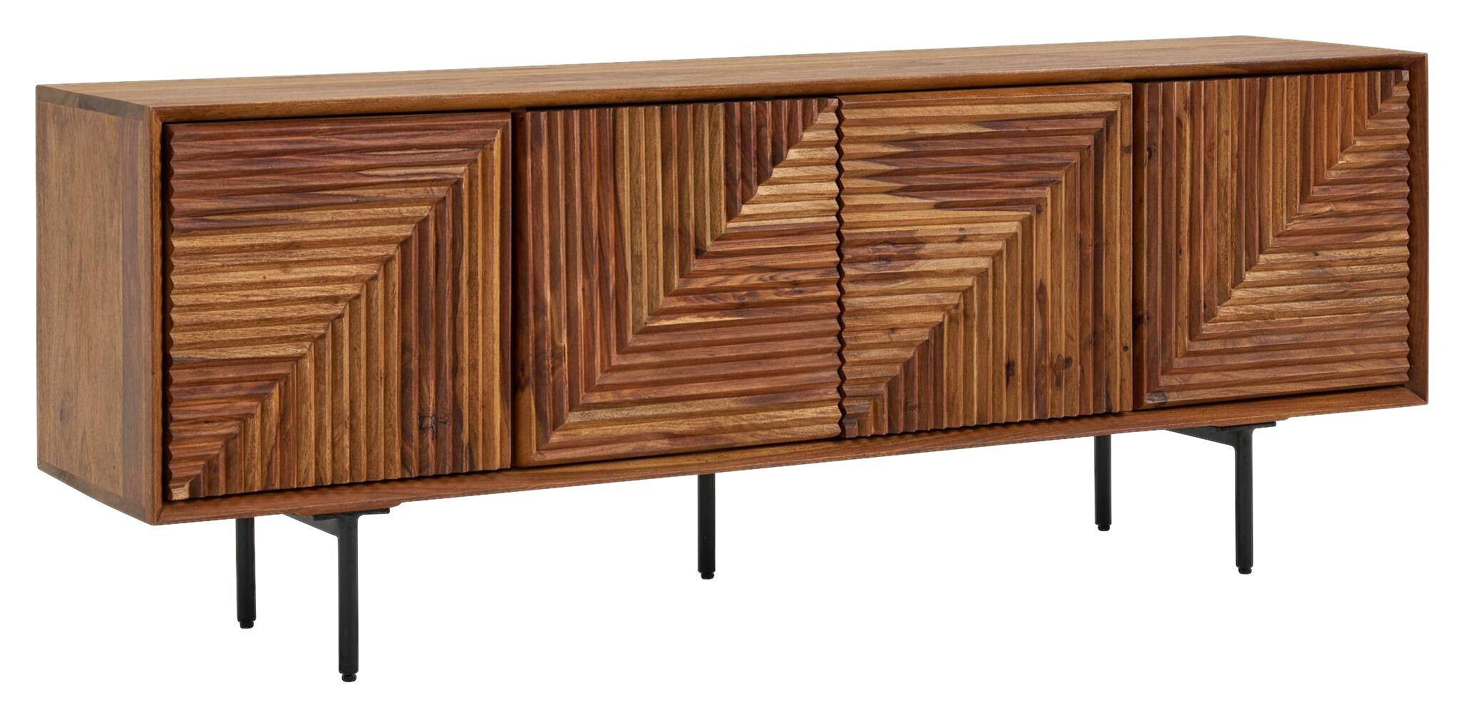 Lowboard rosenholz Nachbildung B/H/T: ca. 140x54x33 cm