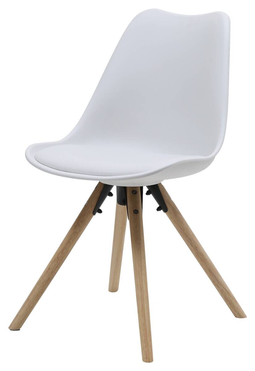 Stuhl Bela weiß Kunststoff B/H/T: ca. 48x83,5x57 cm