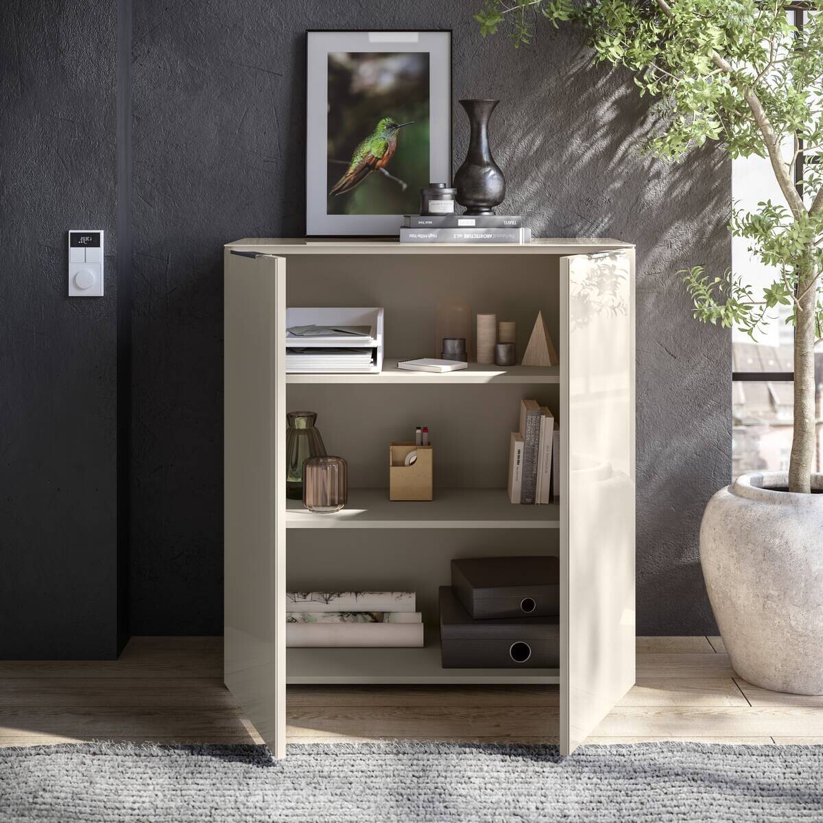 Kommode Santorin Kaschmir B/H/T: ca. 90x99x40 cm