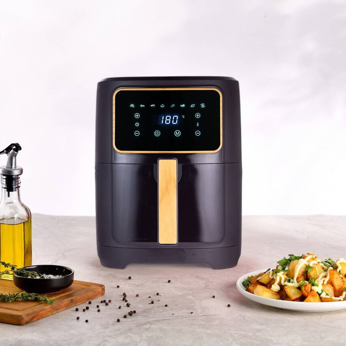 BERGNER Heißluftfritteuse BG-51186-GY