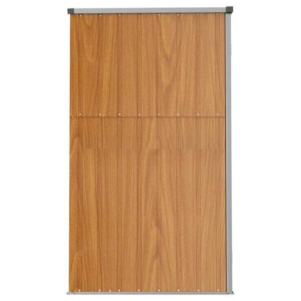 vidaXL Geräteschuppen braun B/H/T: ca. 225x161x89 cm