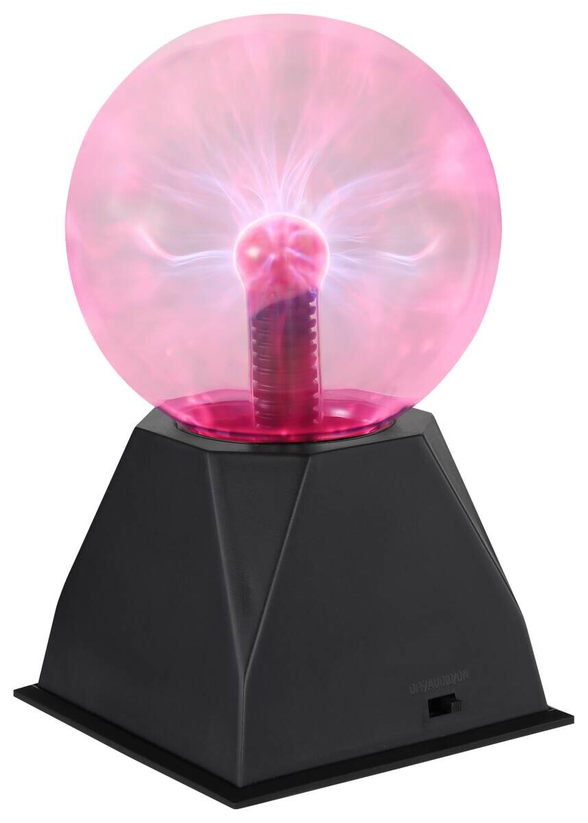 GLOBO Tischleuchte schwarz Kunststoff H/D: ca. 20x12,7 cm