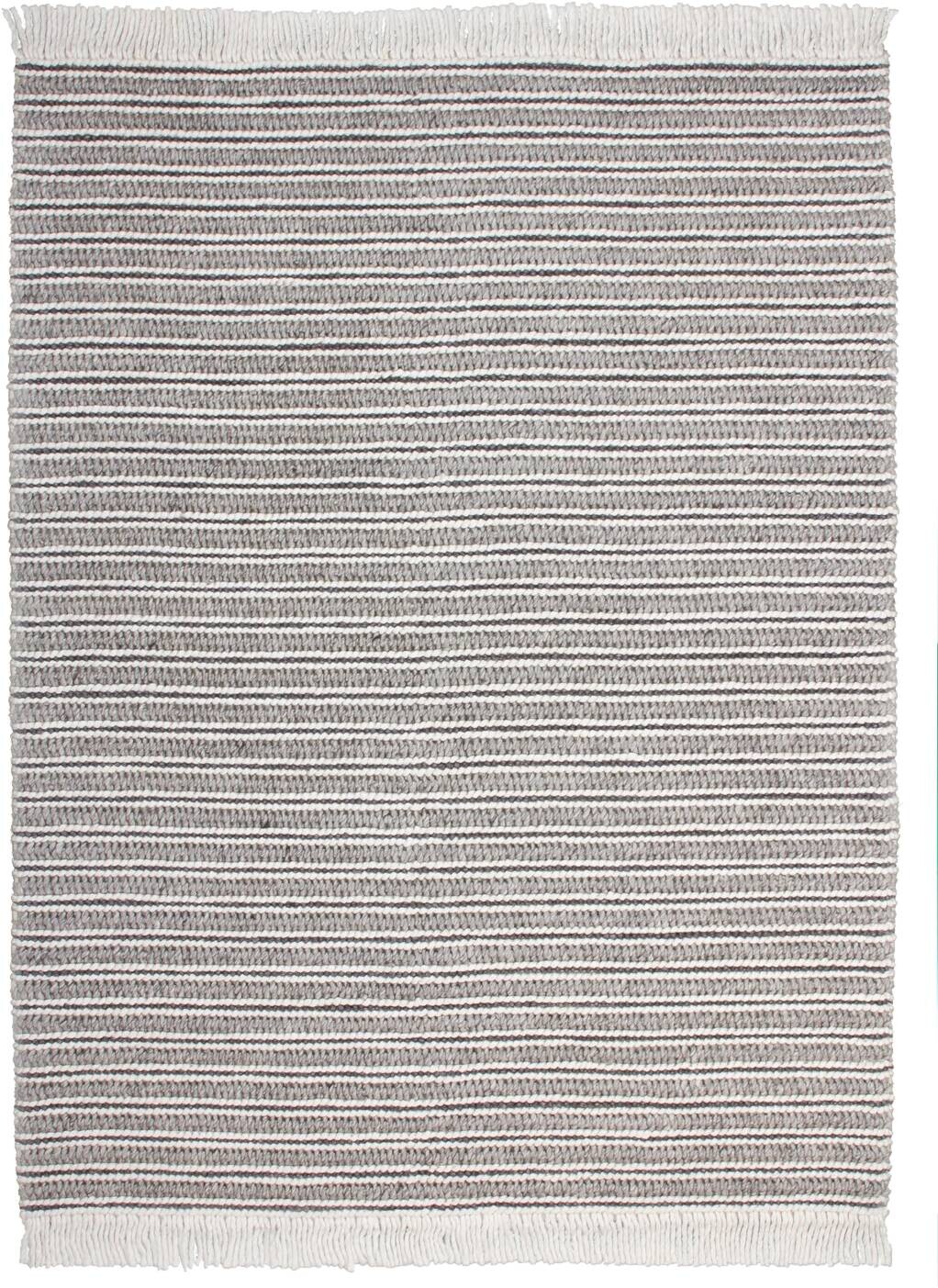 Kayoom Kurzflorteppich Natura 110 grau B/L: ca. 120x170 cm