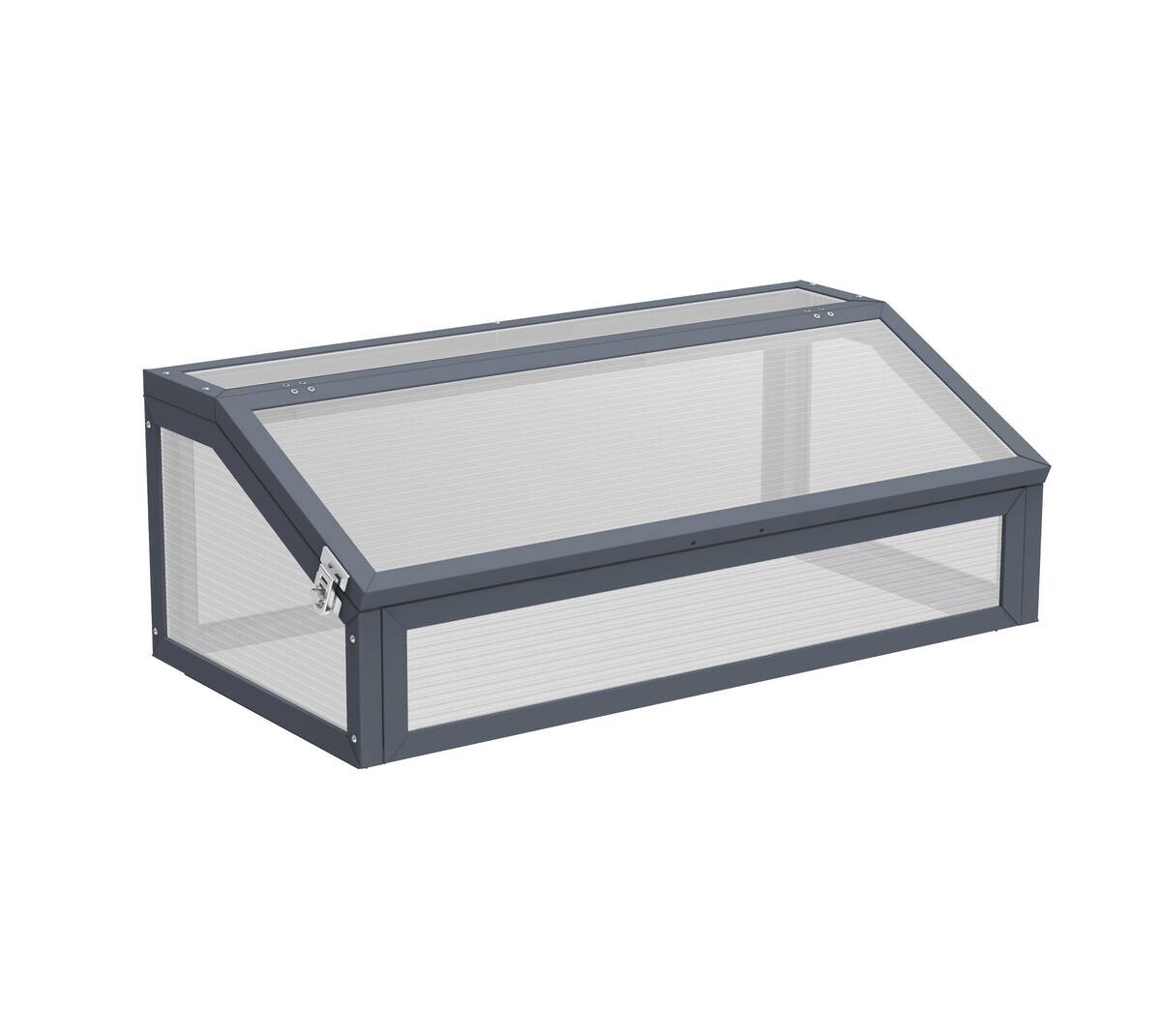 Westmann Hochbeet Plexa anthrazit Stahl B/H/L: ca. 100x120x50 cm