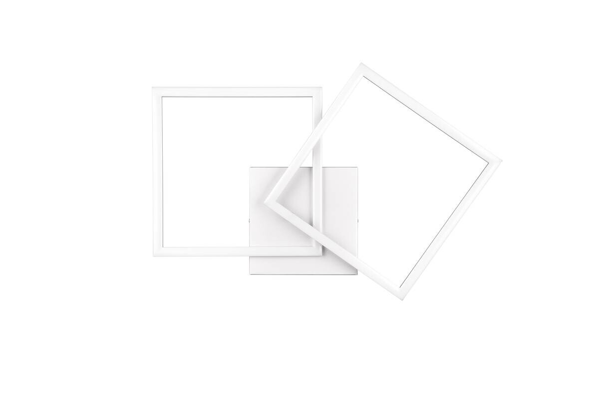 Reality LED-Deckenleuchte Trail titanfarbig Metall B/H/T: ca. 60x7x35 cm 1 Brennstellen