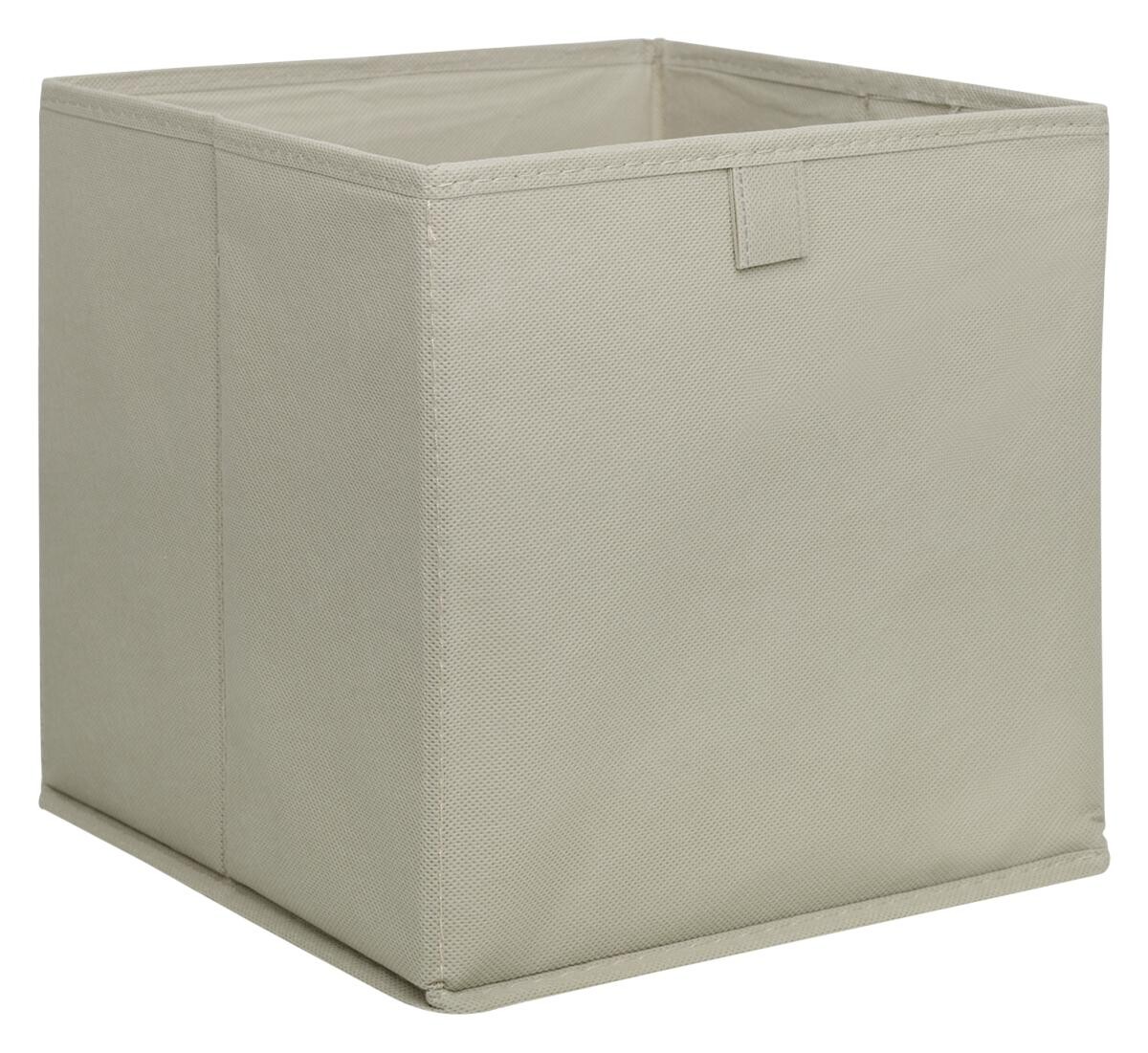 Stoffbox beige B/H/T: ca. 24x24x24 cm | beige | 24,00/24,00/24,00 cm