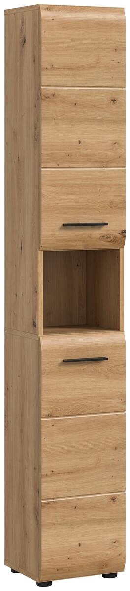Hochschrank Ice Artisan Oak Nachbildung B/H/T: ca. 30x185x30 cm