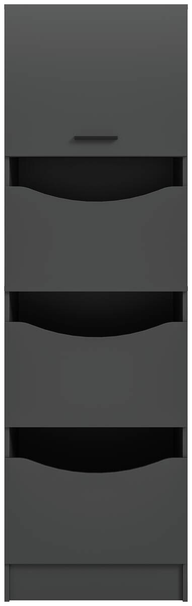 Wäscheschrank Free anthrazit B/H/T: ca. 60x196x68 cm
