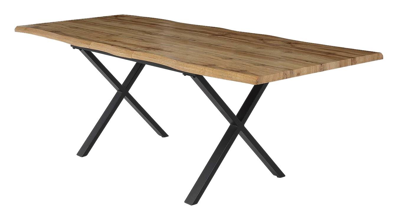 Esstisch Eiche Wild Nachbildung B/H/T: ca. 140x76x90 cm