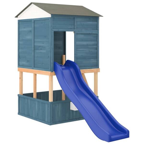 vidaXL Spielturm blau