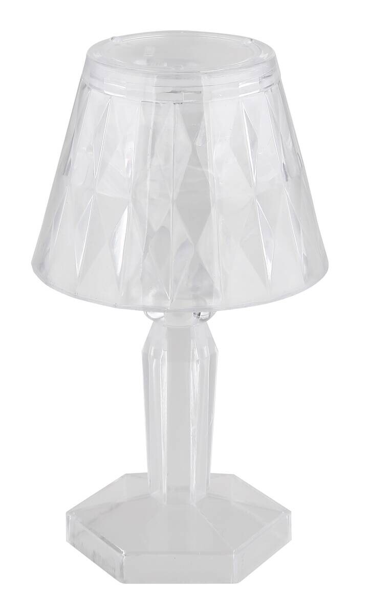 GLOBO LED-Tischleuchte Gixi 2er-Set weiß Kunststoff H/D: ca. 12x6,7 cm