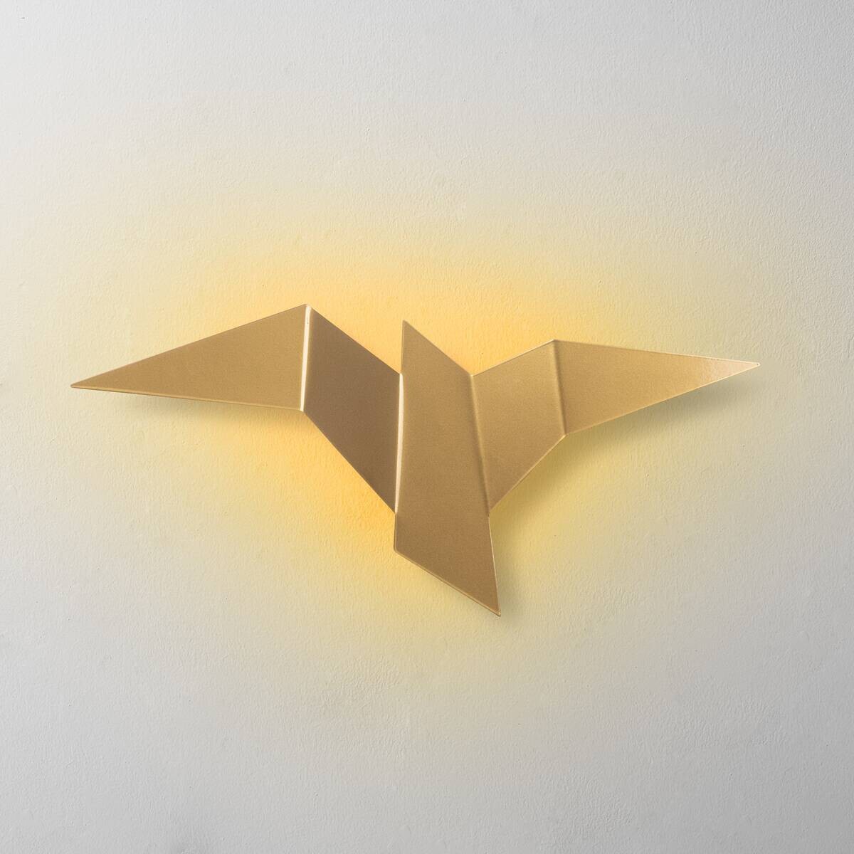 Opviq Wandleuchte 119FRS1151 gold Metall B/H/L: ca. 24x14x56 cm 1 Brennstellen