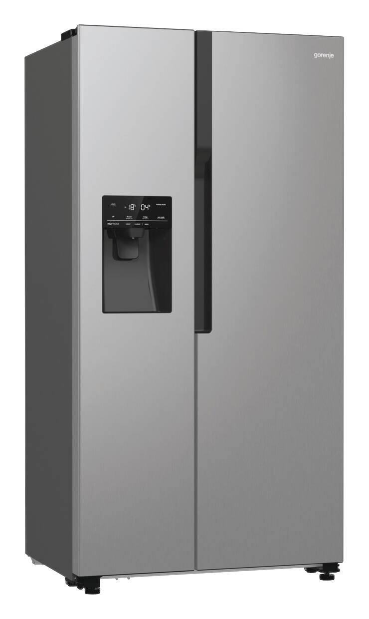 Gorenje Side-by-Side NRR9ESXL EEK: E Spektrum: A bis G Kühlen: 376 Gefrieren: 190 39dB Edelstahloptik B/H/T: ca. 92x179x70 cm