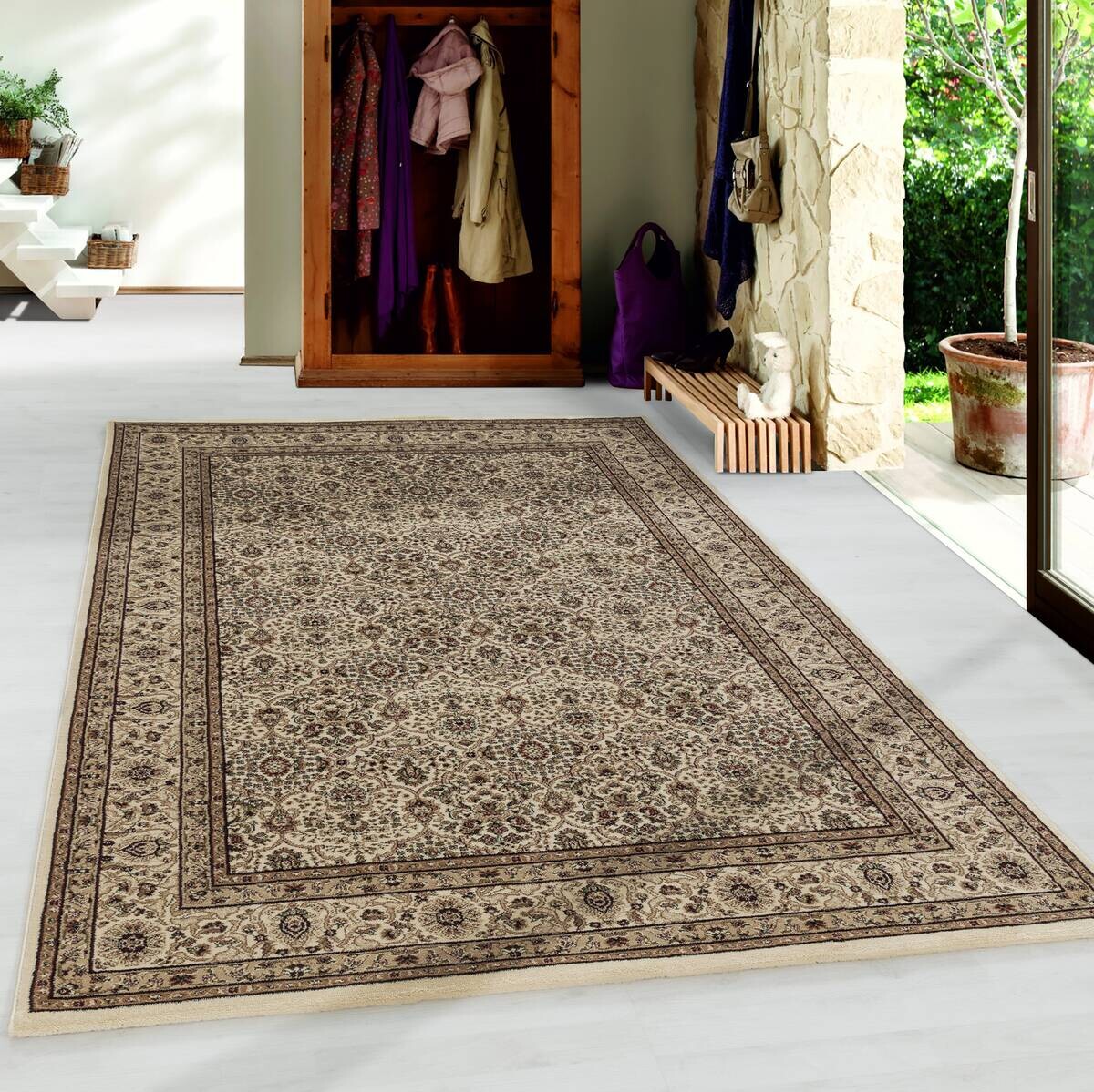 Ayyildiz Teppich KASHMIR beige B/L: ca. 120x170 cm