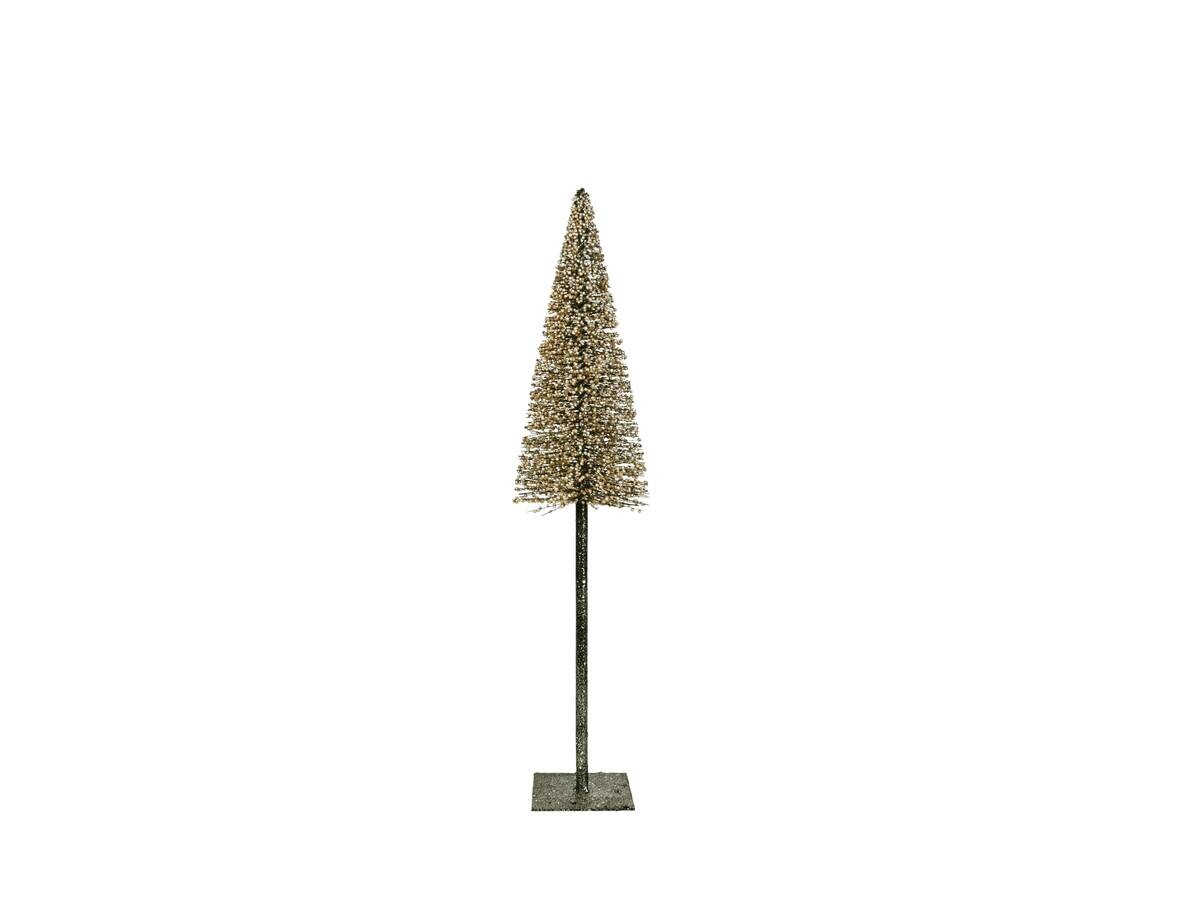 Deko-Baum gold Goldbraun