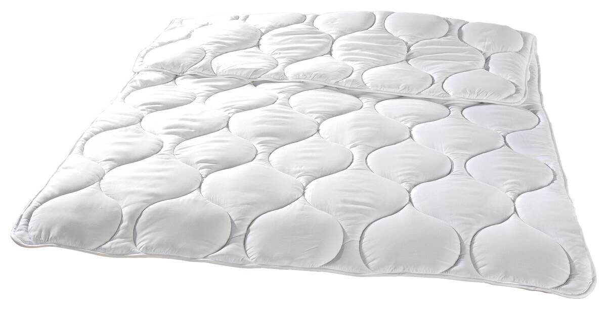 Steppbett weiß 100% Polyester B/L: ca. 135x200 cm