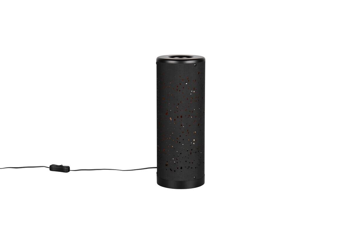 Reality LED-Tischleuchte Taco schwarz Kunststoff B/L: ca. 13x34,5 cm